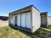 Schakel toilet douche unit