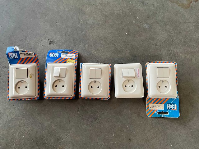Schakelaar kombi (5x) - afbeelding 1 van  2