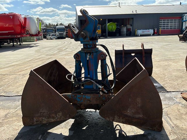 Schalengrijper 1m3 met schrappers - afbeelding 4 van  9