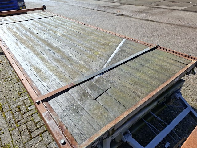 Schamelaanhanger v.z.v. containertransportframe, kar, vs 3500 s, 1991 - afbeelding 5 van  16