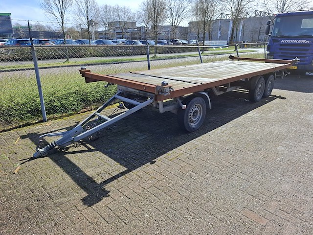 Schamelaanhanger v.z.v. containertransportframe, kar, vs 3500 s, 1991 - afbeelding 1 van  16