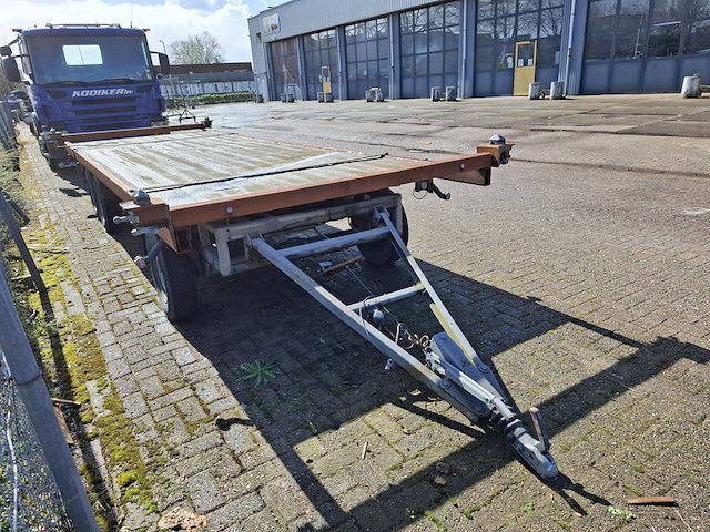 Schamelaanhanger v.z.v. containertransportframe, kar, vs 3500 s, 1991 - afbeelding 9 van  16