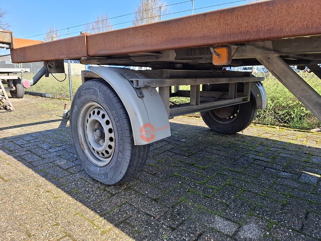 Schamelaanhanger v.z.v. containertransportframe, kar, vs 3500 s, 1991 - afbeelding 14 van  16