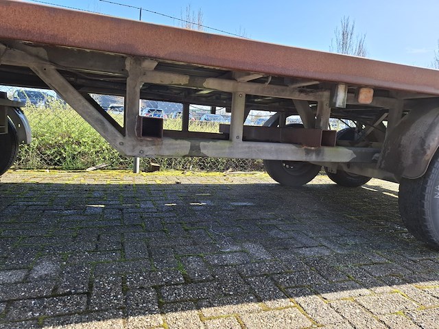 Schamelaanhanger v.z.v. containertransportframe, kar, vs 3500 s, 1991 - afbeelding 15 van  16