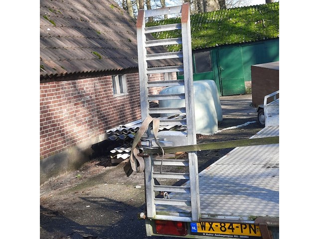 Schamelaanhangwagen verdonk, va-ma-swz, bouwjaar 2000 - afbeelding 3 van  18