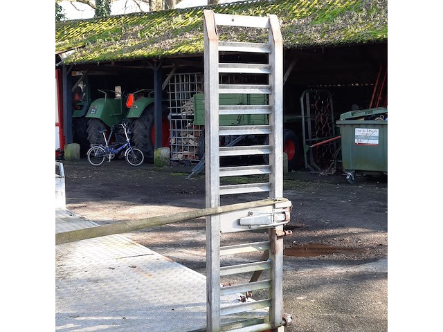 Schamelaanhangwagen verdonk, va-ma-swz, bouwjaar 2000 - afbeelding 4 van  18