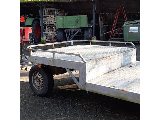 Schamelaanhangwagen verdonk, va-ma-swz, bouwjaar 2000 - afbeelding 5 van  18