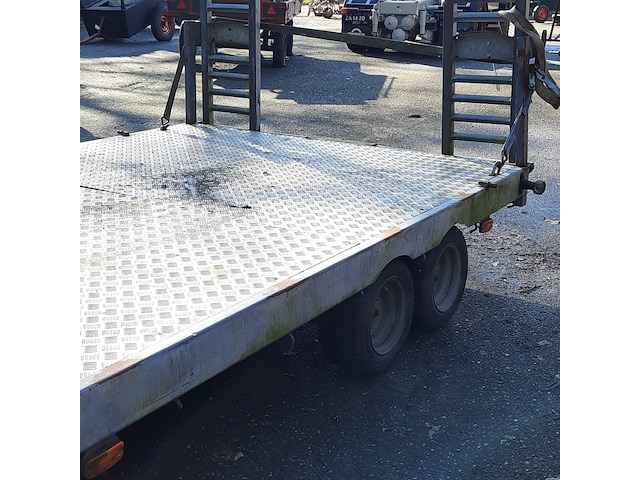 Schamelaanhangwagen verdonk, va-ma-swz, bouwjaar 2000 - afbeelding 6 van  18