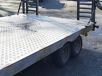 Schamelaanhangwagen verdonk, va-ma-swz, bouwjaar 2000 - afbeelding 6 van  18