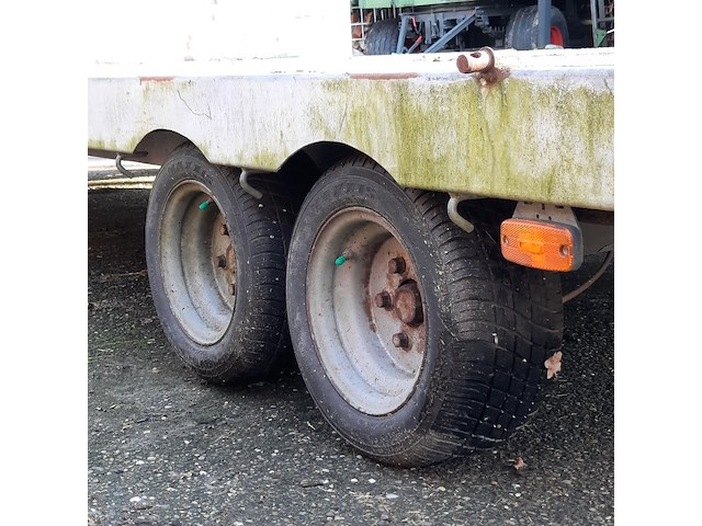 Schamelaanhangwagen verdonk, va-ma-swz, bouwjaar 2000 - afbeelding 7 van  18