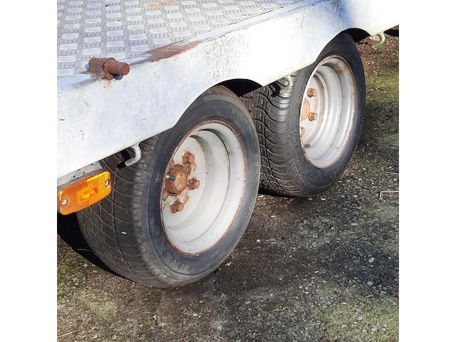 Schamelaanhangwagen verdonk, va-ma-swz, bouwjaar 2000 - afbeelding 8 van  18