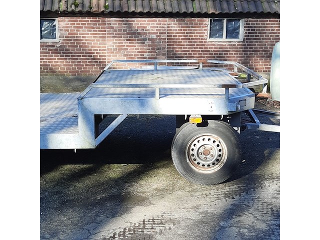 Schamelaanhangwagen verdonk, va-ma-swz, bouwjaar 2000 - afbeelding 14 van  18