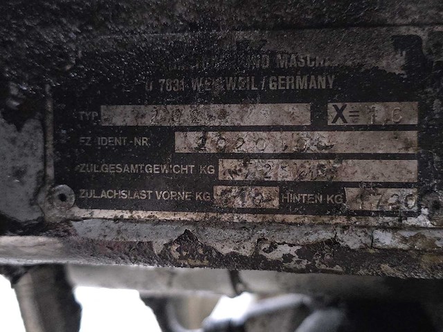 Schanzlin 202 hydromatic tweewielaangedreven landbouwtractor - afbeelding 5 van  25