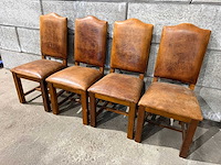 "schapenlederen" fauteuil (4x) - afbeelding 1 van  3