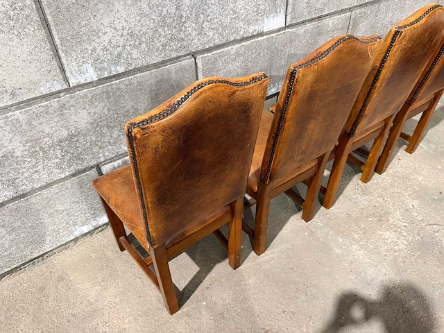"schapenlederen" fauteuil (4x) - afbeelding 3 van  3