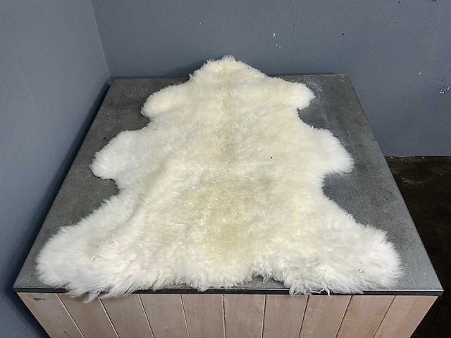 Schapenvacht kleed (2x) - afbeelding 2 van  6