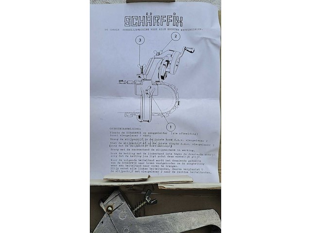 Scharffix - kettingslijper - overig bos- en tuingereedschap - afbeelding 4 van  4