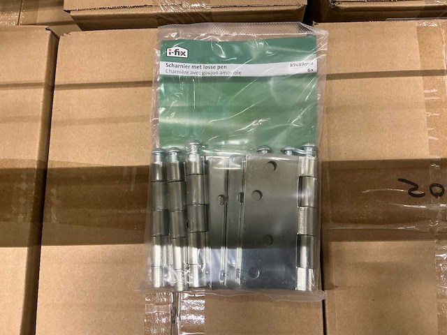 Scharnier met pen 89x89mm (5x) (432x) - afbeelding 3 van  3