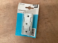 Scharnier met vaste pen, 70x51, 3 stuks (45x) - afbeelding 1 van  4