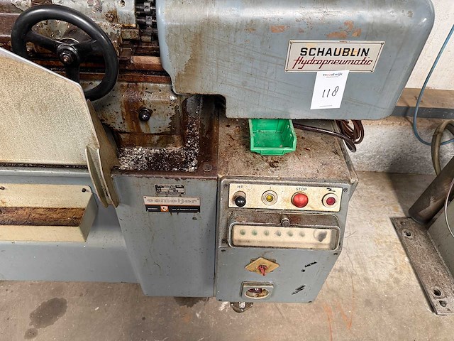 Schaublin - 1969 - 120 hp - revolverdraaibank - afbeelding 4 van  6