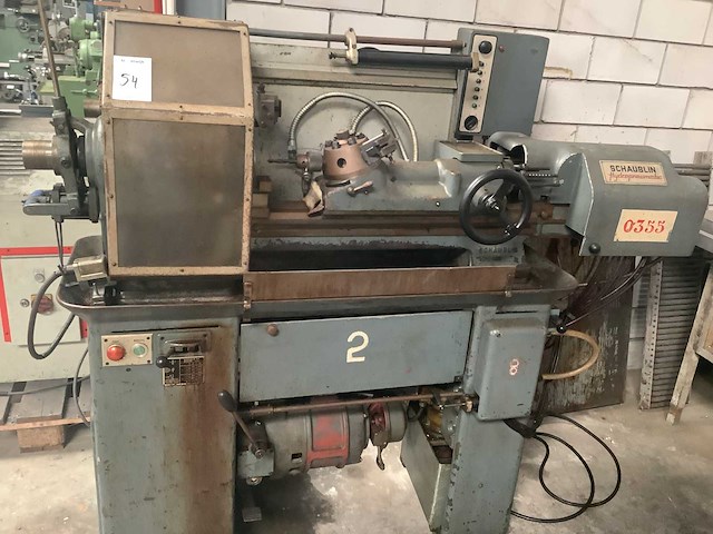 Schaublin - hydropneumatic - revolverdraaibank - afbeelding 2 van  5