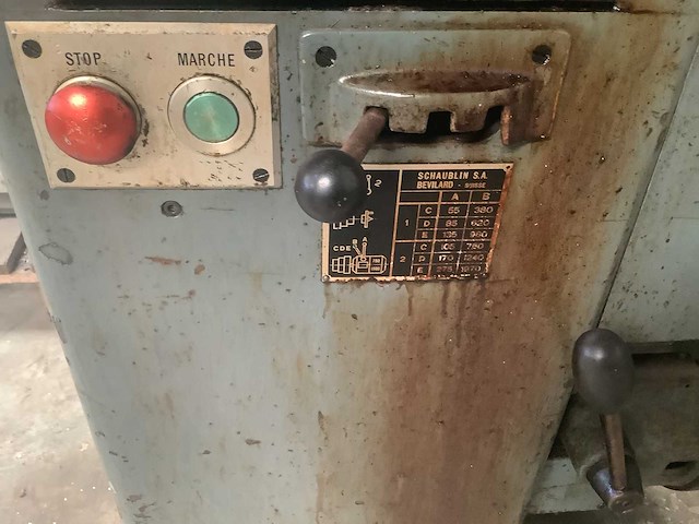 Schaublin - hydropneumatic - revolverdraaibank - afbeelding 5 van  5