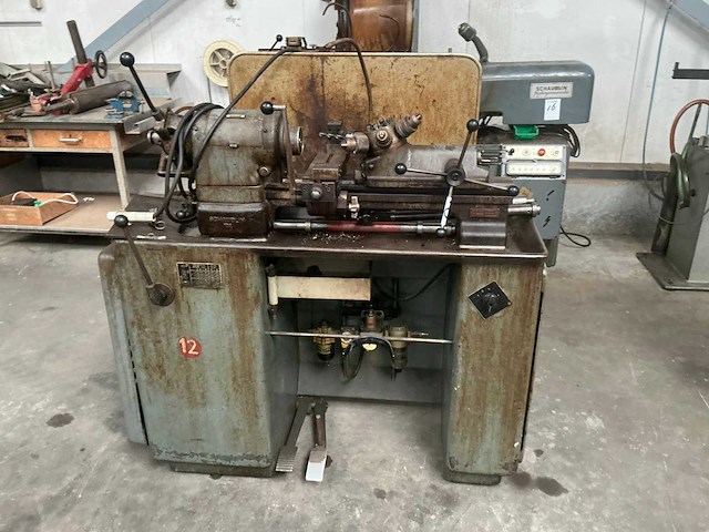 Schaublin 102-80 revolverdraaibank - afbeelding 2 van  12