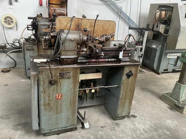 Schaublin 102-80 revolverdraaibank - afbeelding 3 van  12