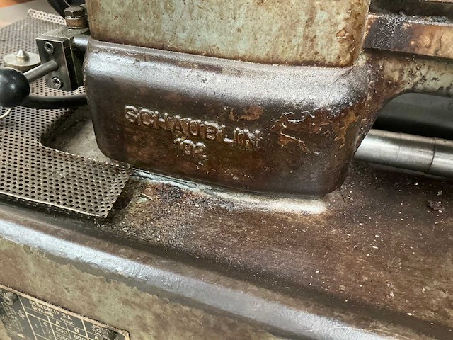 Schaublin 102-80 revolverdraaibank - afbeelding 5 van  12