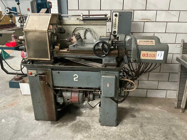 Schaublin 120hydropneumatic parallel draaibank - afbeelding 2 van  14