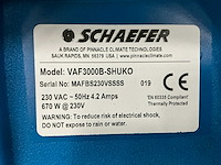 Scheafer vaf3000b-shuko axiaalventilator - afbeelding 5 van  5