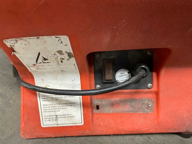 Scheafer vaf3000b ventilator - afbeelding 5 van  5