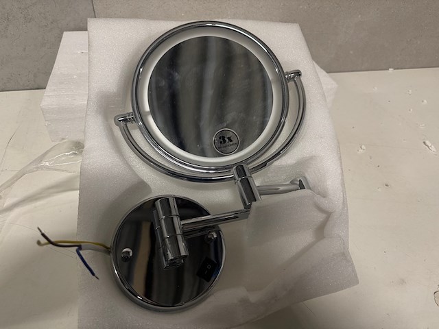 Scheer/make up spiegel wb - afbeelding 2 van  2