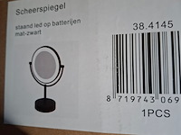 Scheerspiegel mat zwart - afbeelding 4 van  4