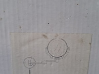 Scheerspiegel, zwart - afbeelding 1 van  2