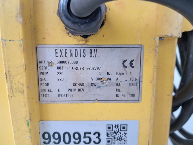 Scheidingstrafo 230v 3000va, unknown, unknown, 2015 - afbeelding 6 van  6