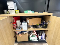 Scheidingswand met dressoir en monitor - afbeelding 7 van  8