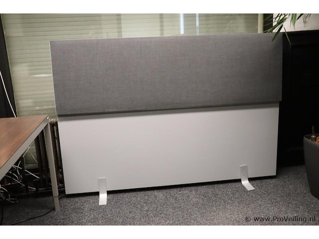 Scheidingswand t.b.v. kantoor - 180x9x125cm - afbeelding 1 van  5