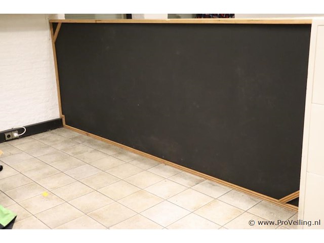 Scheidingswand t.b.v. kantoor - 310x122cm - afbeelding 1 van  3
