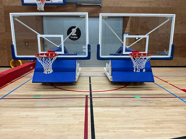 Schelde sports - clubmaster 225 - competition basketbalinstallaties (2x) - afbeelding 8 van  16