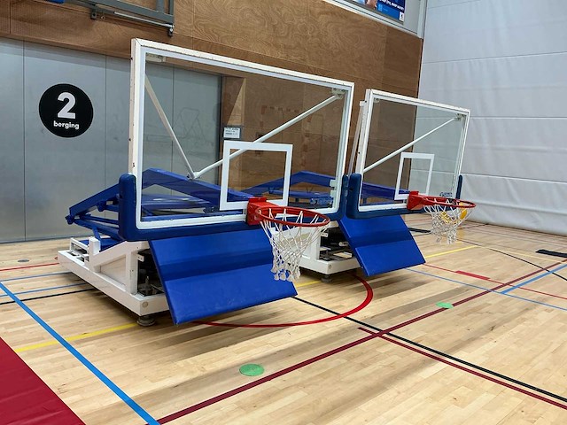 Schelde sports - clubmaster 225 - competition basketbalinstallaties (2x) - afbeelding 12 van  16