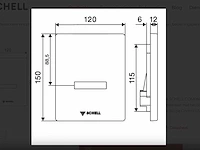 Schell 028092899 urinoirspoelbediening (41x) - afbeelding 8 van  10