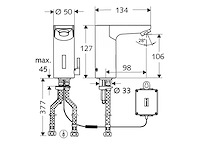 Schell elektronische wastafelkraan celis e hd-m (2x) - afbeelding 2 van  6