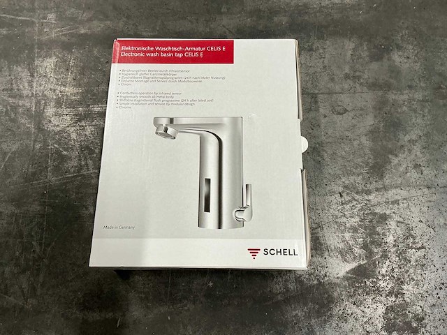 Schell elektronische wastafelkraan celis e hd-m (2x) - afbeelding 3 van  6