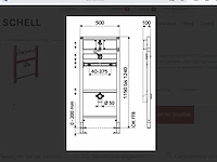 Schell montus compact ii urinaalmodule montus (42x) - afbeelding 4 van  9