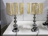 Schemerlampen met bolpoot - 2 stuks - afbeelding 1 van  2