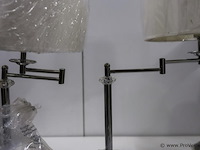 Schemerlampen met zwenkarm - 2 stuks - afbeelding 3 van  3