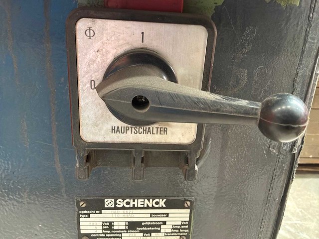 Schenck 110 hbad balanceermachine - afbeelding 2 van  13
