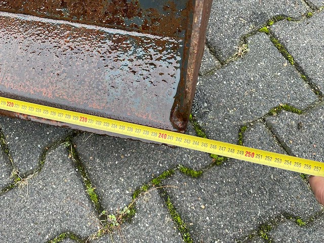 Schepbak 2400mm euro schepbak - afbeelding 7 van  20