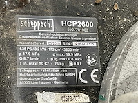 Scheppach - 2020 - 173 cc hcp2600 - hogedrukreiniger - afbeelding 8 van  8